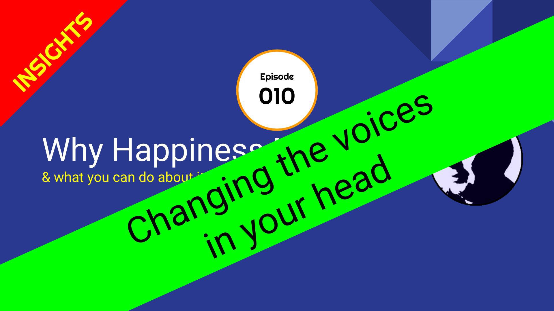 Changing the voices in your head? The Happiness Show - Episode 10